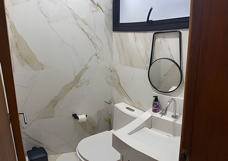 Luxo e Conforto Maresias c/ piscina cond. fechado