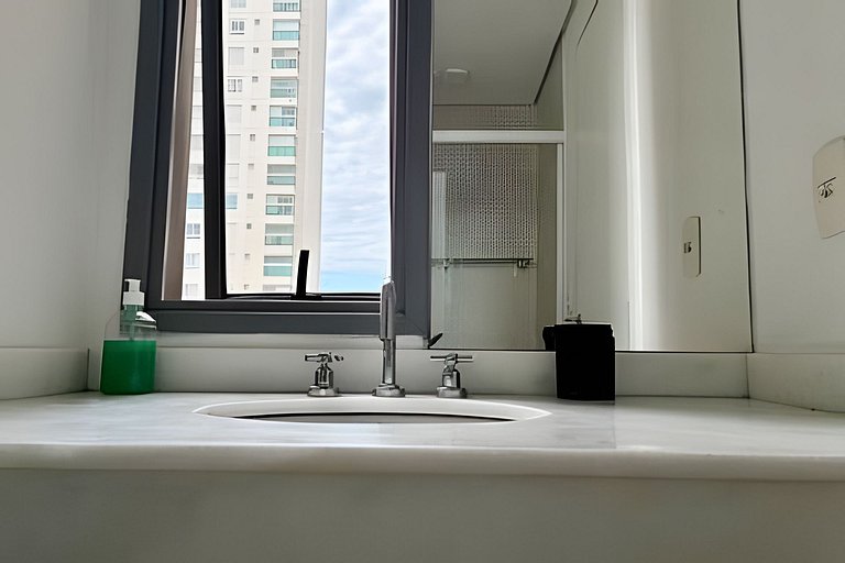 Studio de Luxo c/ piscina, academia e garagem (91)