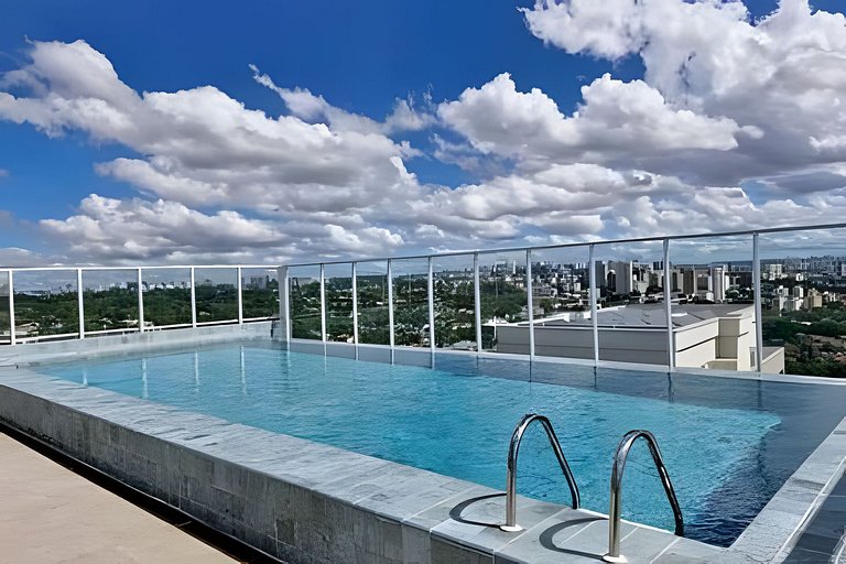 Apto c/ piscina, academia, vaga -próx metrô (1402)