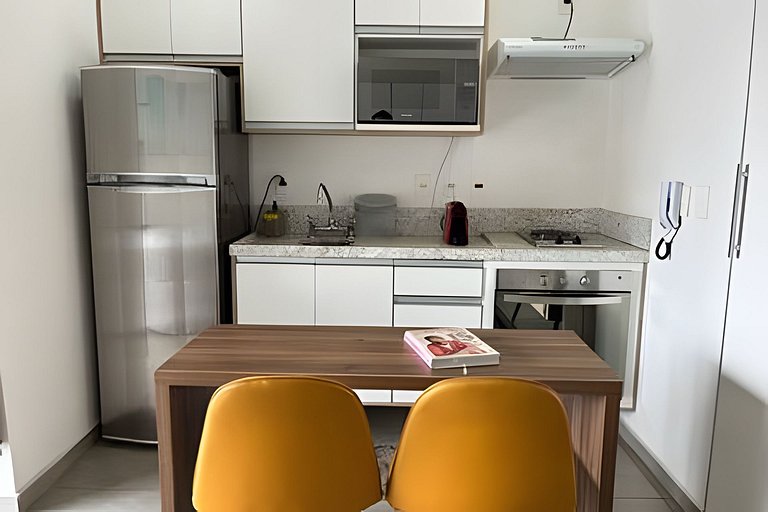 Studio de Luxo c/ piscina, academia e garagem (95)