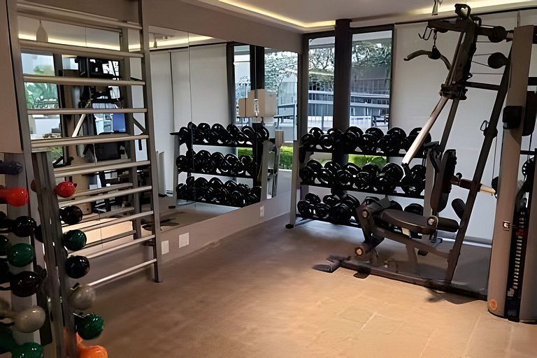 Studio de Luxo c/ piscina, academia e garagem (95)
