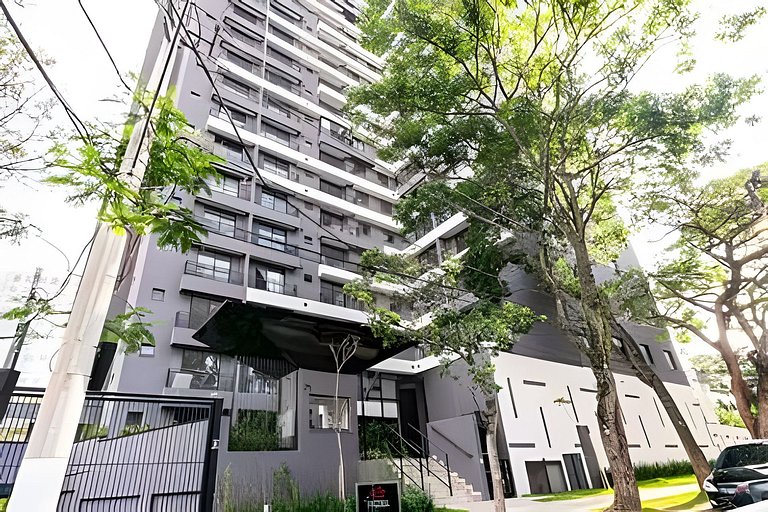 2 Dorm Charmoso c/ Academia, Piscina e vaga (702)