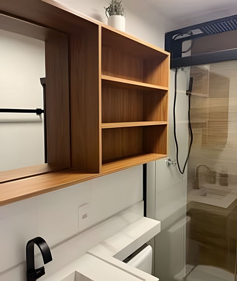 2 Dorm Charmoso c/ Academia, Piscina e vaga (702)