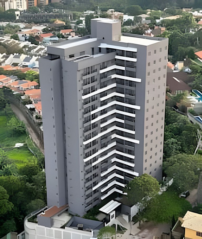 2 Dorm Charmoso c/ Academia, Piscina e vaga (902)