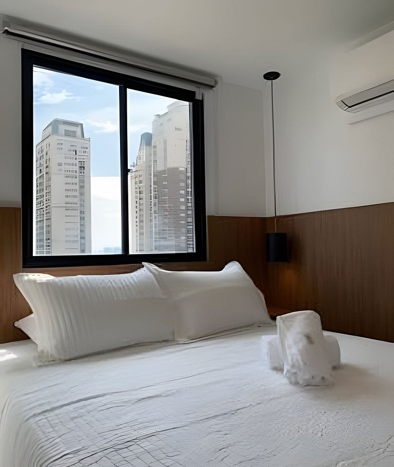 2 Dorm Charmoso c/ Academia, Piscina e vaga (902)