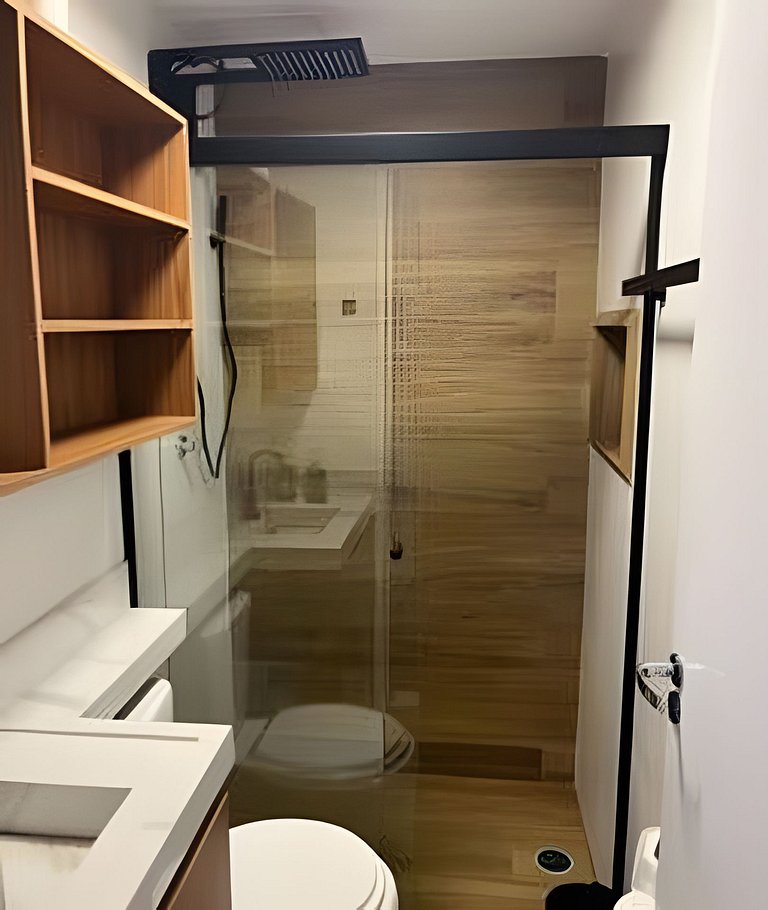 2 Dorm Charmoso c/ Academia, Piscina e vaga (902)