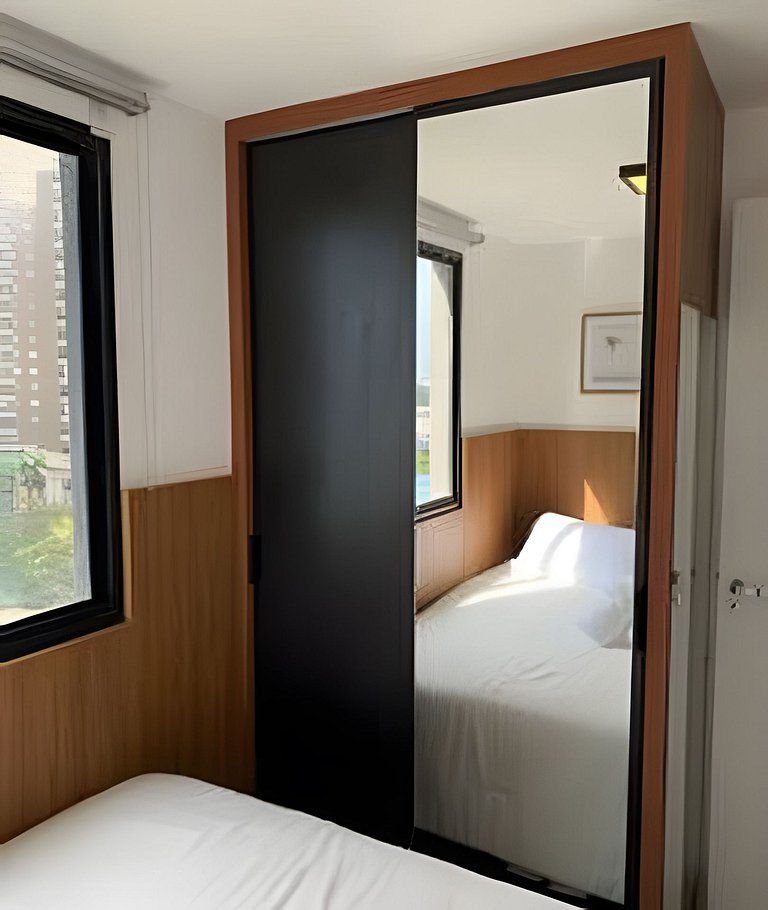 2 Dorm Charmoso c/ Academia, Piscina e vaga (902)