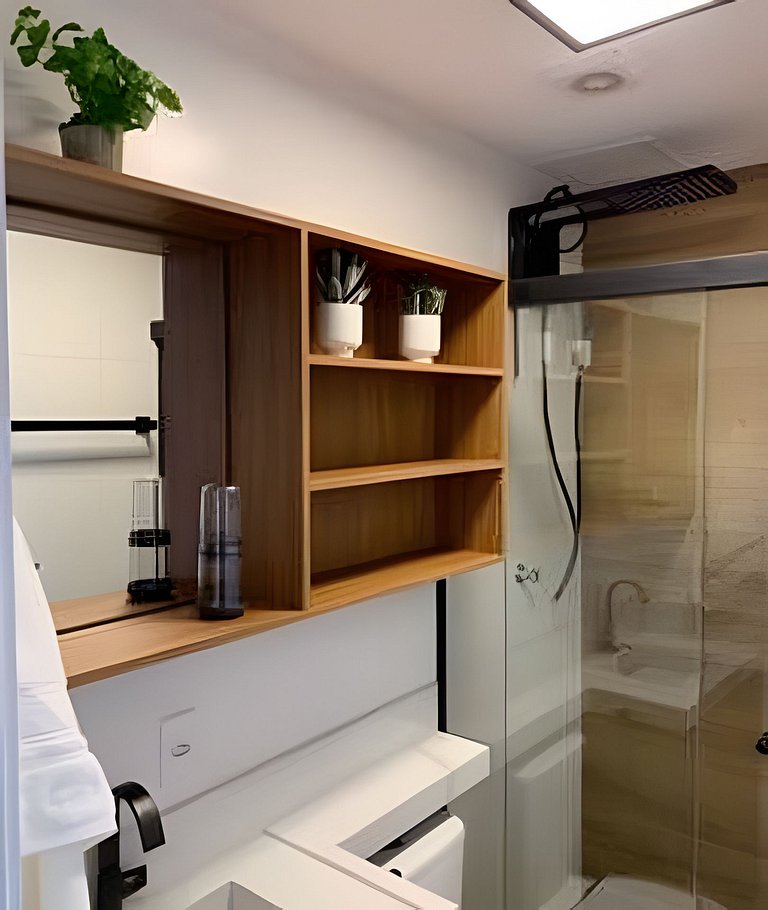 2 Dorm Charmoso c/ Academia, Piscina e vaga (902)