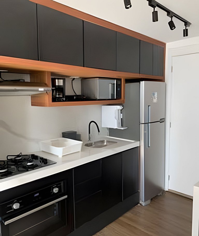 2 Dorm Charmoso c/ Academia, Piscina e vaga (902)