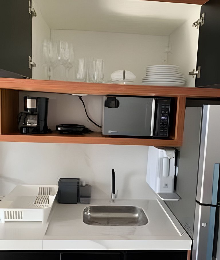 2 Dorm Charmoso c/ Academia, Piscina e vaga (902)