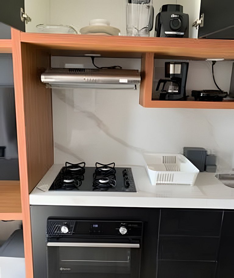 2 Dorm Charmoso c/ Academia, Piscina e vaga (902)