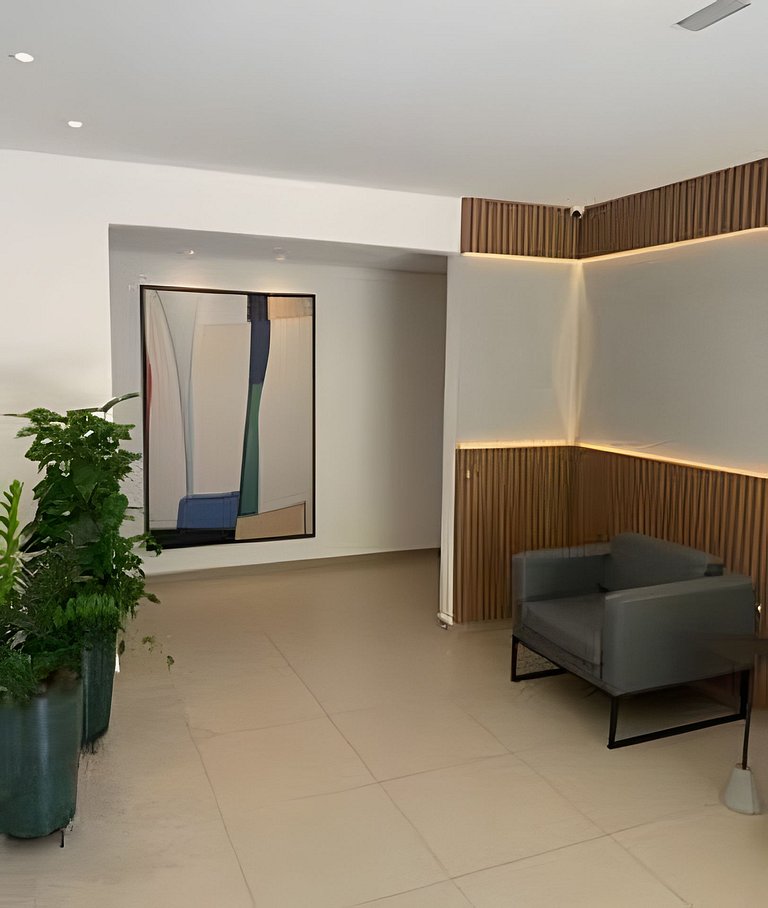 Studio Charmoso c/ Academia e Piscina (603)