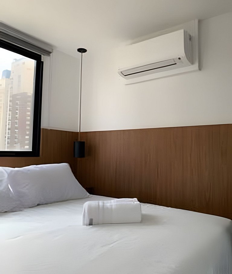 2 Dorm Charmoso c/ Academia, Piscina e vaga (802)