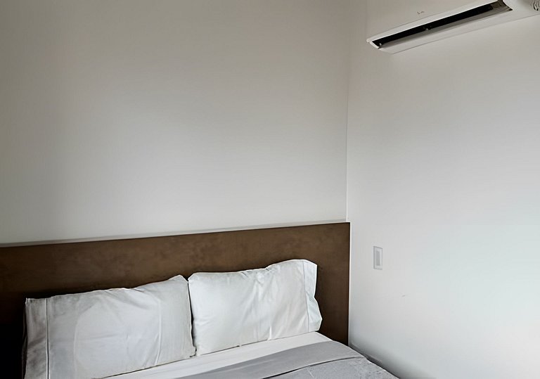 Studio com academia, rooftop e coworking(1904)
