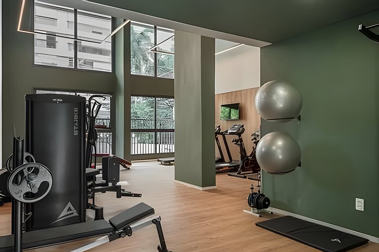 Apto c/ piscina, academia e próx metrô (1407)