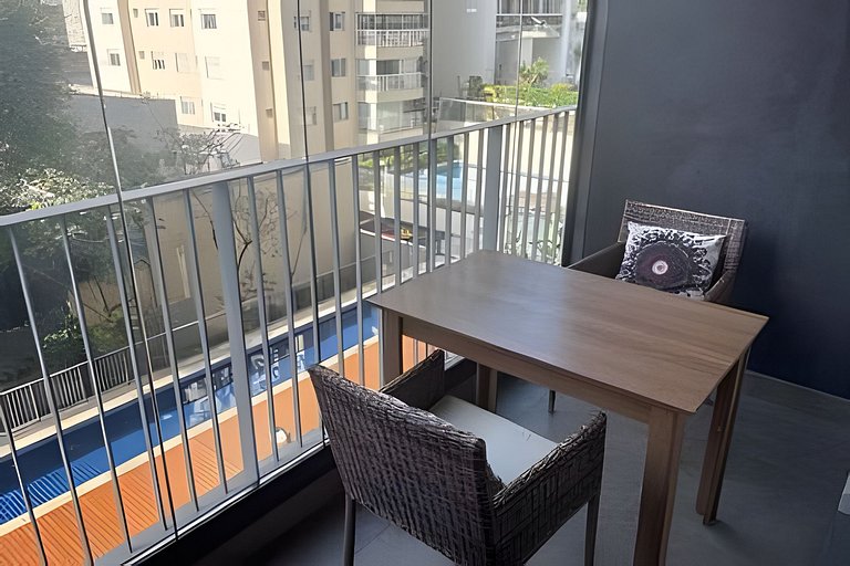 Studio de Luxo c/ piscina, academia e garagem (34)