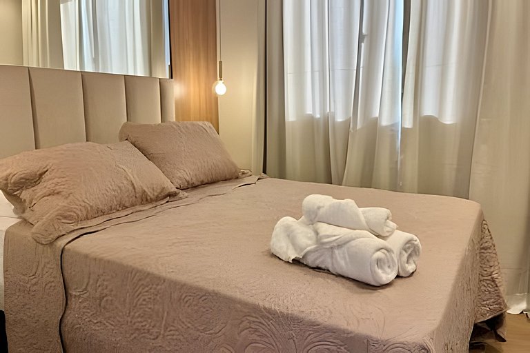 2 Dorm Charmoso c/ Piscina e vaga (103)