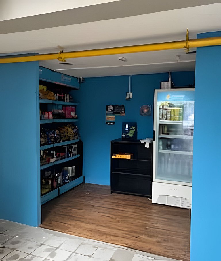 Studio de Luxo c/ piscina, academia e garagem(112)
