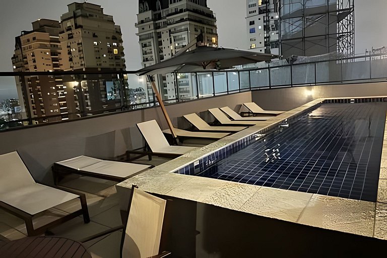 2 Dorm Charmoso c/ Academia, Piscina e vaga (007)
