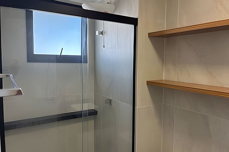 Studio Charmoso c/ Academia, Piscina e vaga (1210)