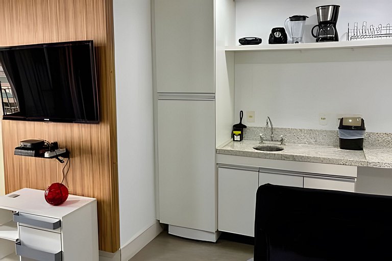 Studio de Luxo c/ piscina, academia e garagem (73)
