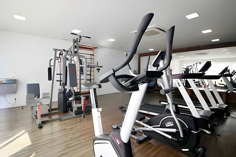 Studio de Luxo c/ piscina, academia e garagem(902)