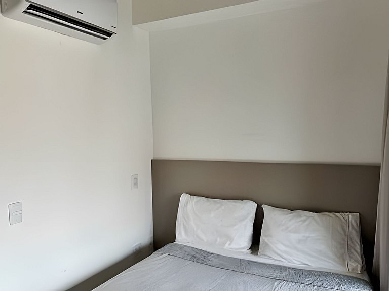 Studio com academia, rooftop e coworking(1221)
