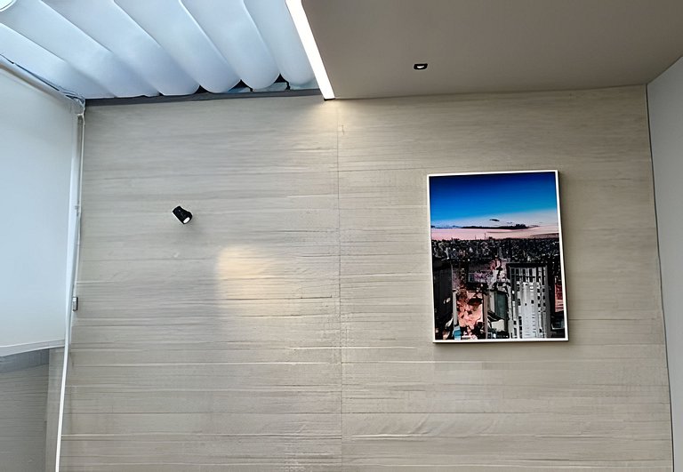 Apto de luxo com spa, academia próx metrô (306)