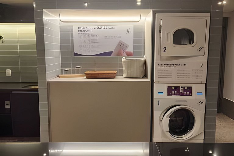 Apto de luxo com spa, academia próx metrô (521)