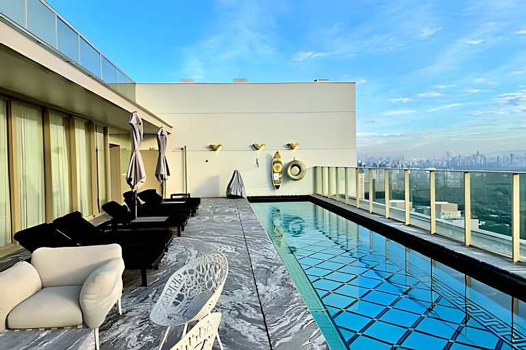 Studio Luxo | Alto Padrão | Rooftop e Design(2613)