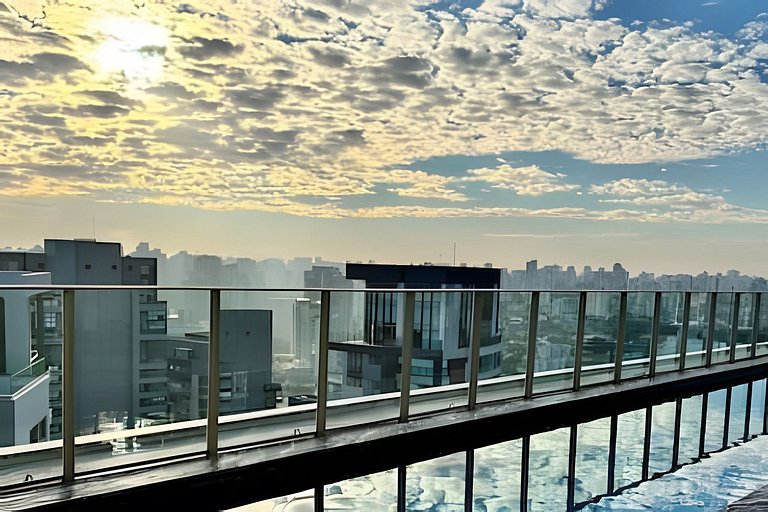 Studio Luxo | Alto Padrão | Rooftop e Design(2613)