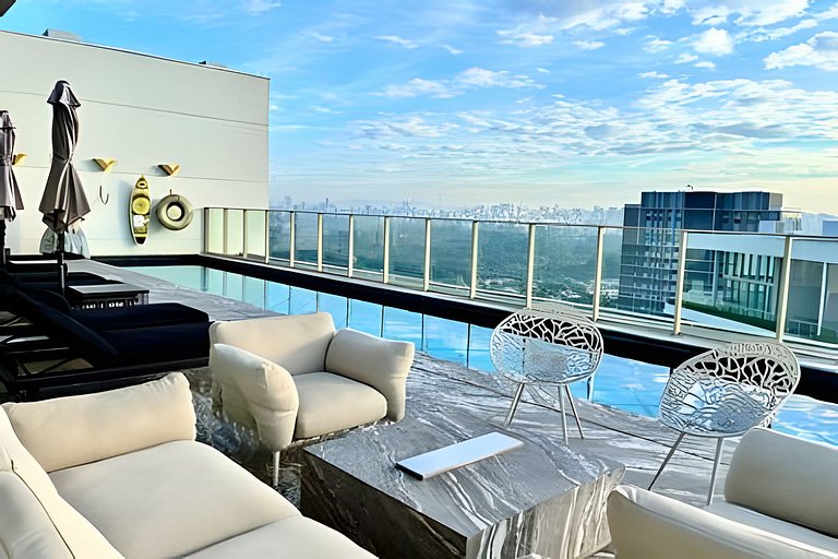 Studio Luxo | Alto Padrão | Rooftop e Design(2613)