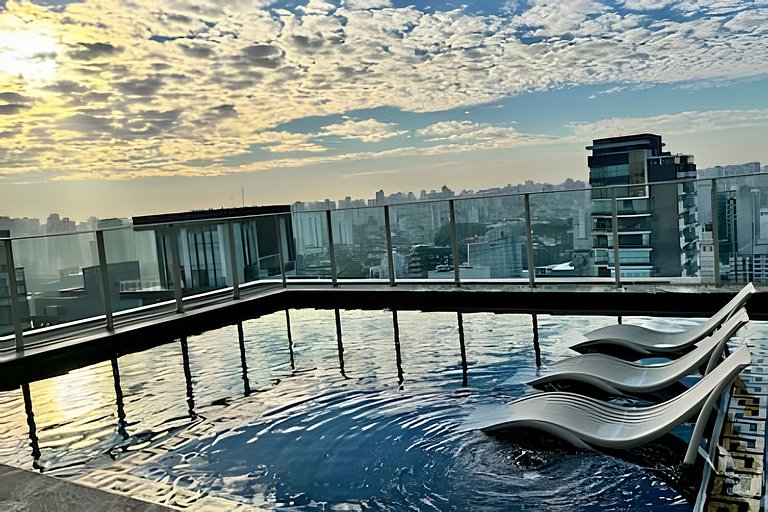 Studio Luxo | Alto Padrão | Rooftop e Design(2613)