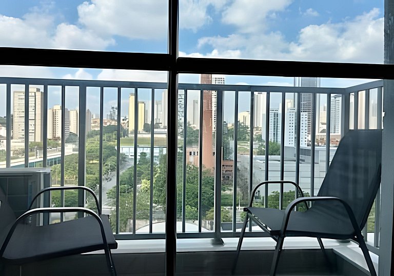 Studio novo e moderno próx metrô e Expo SP (104)