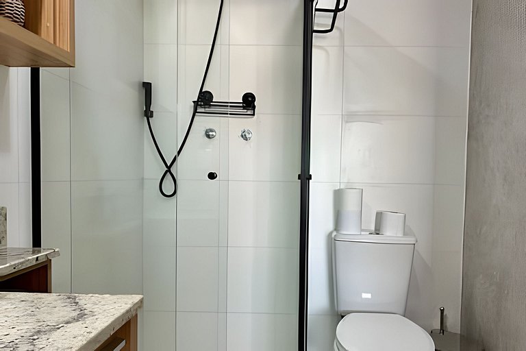 Studio novo e moderno próx metrô e Expo SP (104)