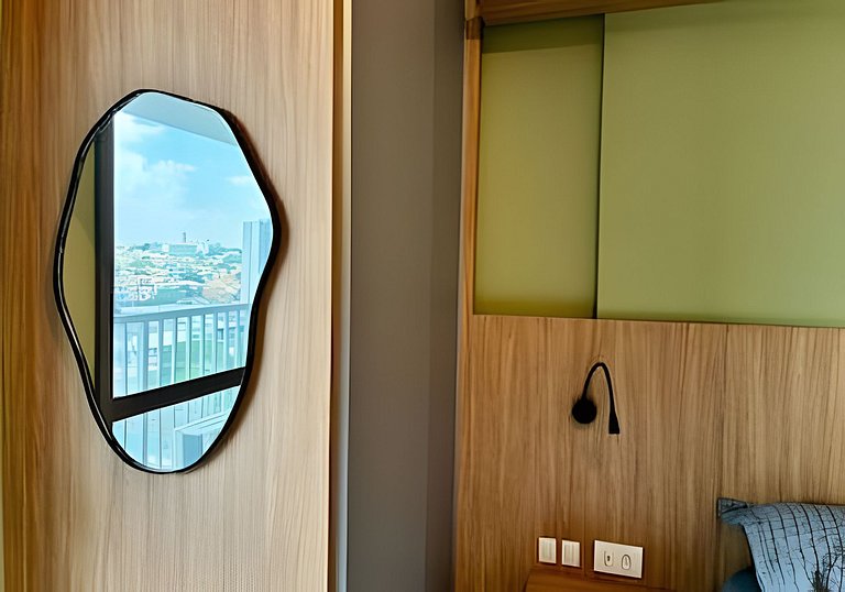 Studio novo e moderno próx metrô e Expo SP (104)