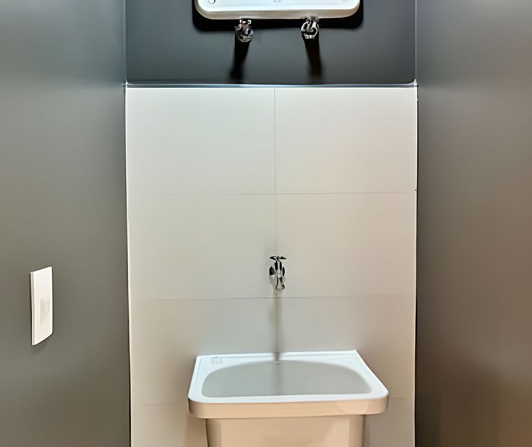 Studio novo e moderno próx metrô e Expo SP (104)