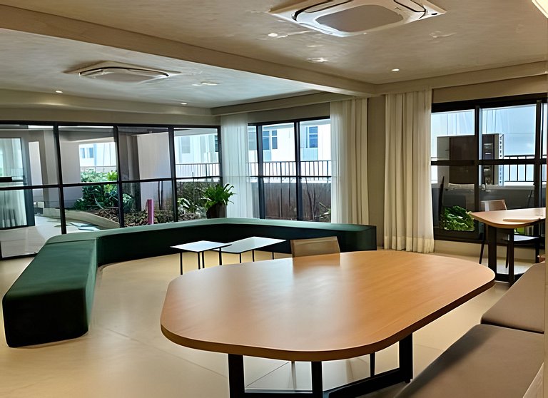 Perdizes: Studio Novo com Piscina e Academia(1307)