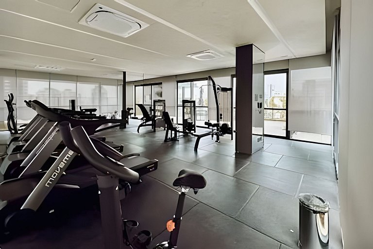 Perdizes: Studio Novo com Piscina e Academia(1307)