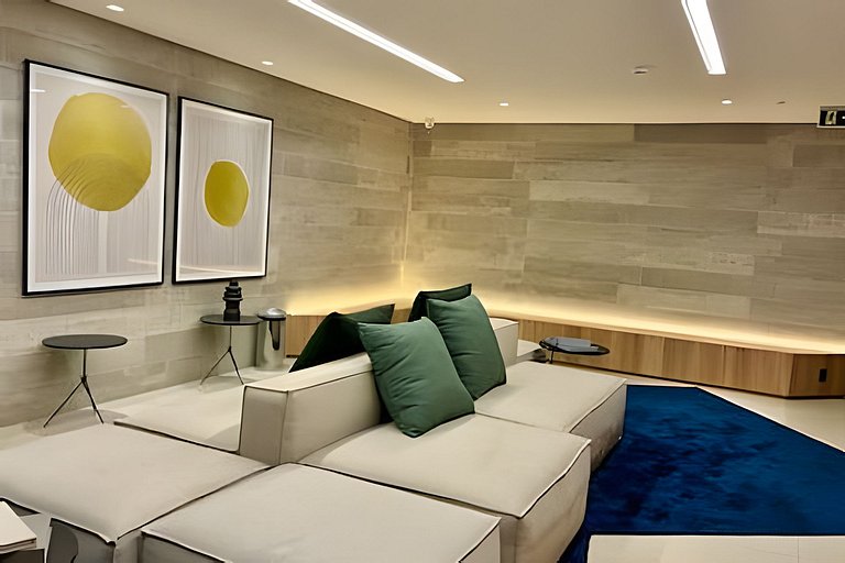 Perdizes: Studio Novo com Piscina e Academia(1307)
