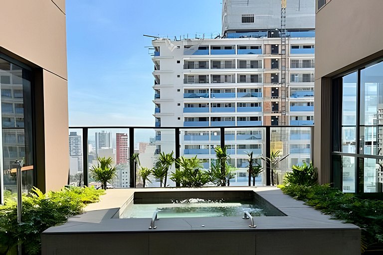 Perdizes: Studio Novo com Piscina e Academia(1307)