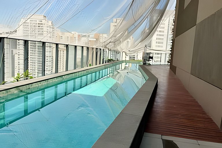 Perdizes: Studio Novo com Piscina e Academia(1307)
