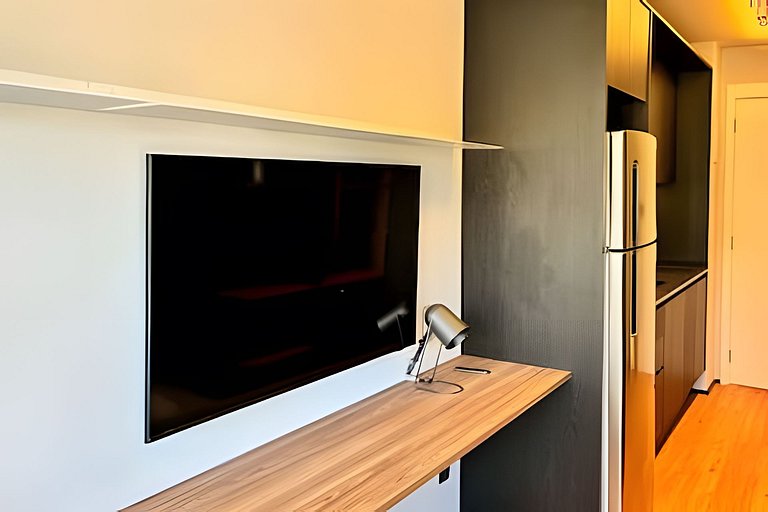 Perdizes: Studio Novo com Piscina e Academia(1307)