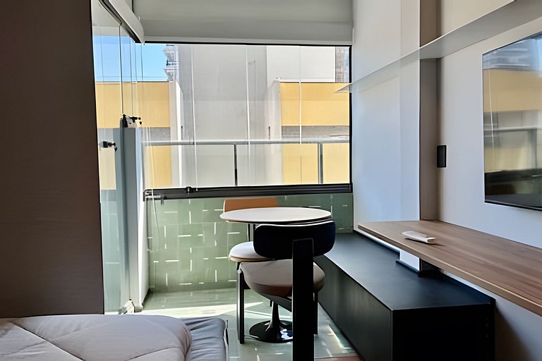 Perdizes: Studio Novo com Piscina e Academia(1307)