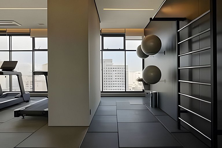 Apto de luxo com piscina incrível, academia(2405B)